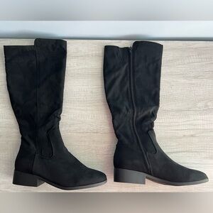 Style & Co. Elegant Black Knee-High Boots
